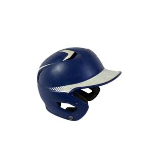 Easton Royal Blue Youth Baseball Batting Helmet with Number 21
